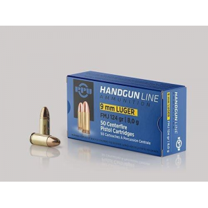 DEFENSE Full Metal Jacket 124 Gr 9mm Handgun Ammo - 50 Round Box