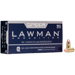 Lawman Total Total Metal Jacket 124 gr 9mm Handgun Ammo - 50 Round Box