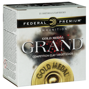 PREMIUM Gold Medal Paper #8 2-3/4" 1235 Fps 12 Gauge Shotgun Ammo - 25 Round Box
