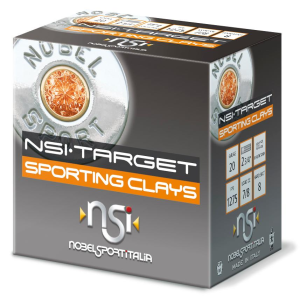 Target Sporting Clays #8 20 Gauge Shotgun Ammo - 25 Round Box