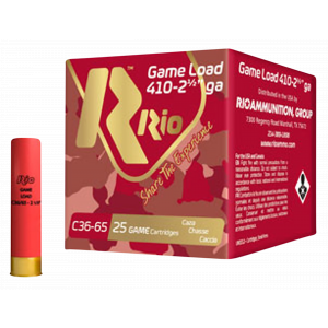Game Load #8 2-1/2" 1/2 oz 410 Gauge Shotgun Ammo - 25 Round Box