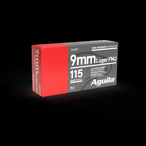 Target & Range Full Metal Jacket 115 gr 9mm Luger Handgun Ammo - 50 Round Box