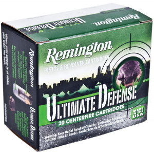 ULTIMATE Defense Hollow Point 102 Gr 380 Acp Handgun Ammo - 20 Round Box