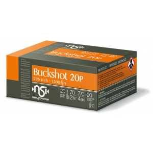 PLUMBUM Hp #4 Buckshot 20 Gauge Shotgun Ammo - 10 Round Box