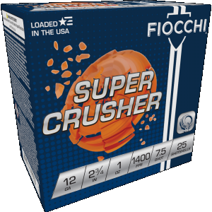 EXACTA Target Super Crusher #7.5 2-3/4" 12 Gauge Shotgun Ammo - 25 Round Box