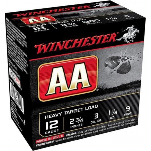 AA Heavy Target #9 12 Gauge Shotgun Ammo - 25 Round Box