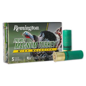 Premier HV Magnum Turkey #4 12 Gauge Shotgun Ammo - 5 Round Box
