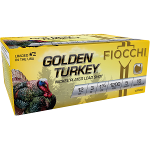 Golden Turkey #5 3" 12 Gauge Shotgun Ammo - 10 Round Box