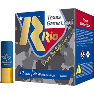 TEXAS Game Load #7.5 2-3/4" 12 Gauge Shotgun Ammo - 25 Round Box