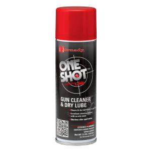 Hornady One Shot Gun Cleaner & Lube Aerosol - 5 oz - $12.40 at The Real Grit