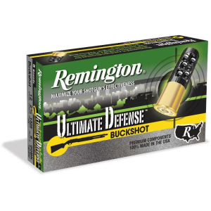 Ultimate Defense 00 Buckshot 12 Gauge Shotgun Ammo - 5 Round Box