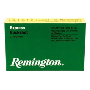 EXPRESS Magnum 00 Buckshot 12 Gauge Shotgun Ammo - 5 Round Box