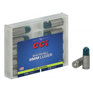 PEST Control #12 Shotshell 9mm Handgun Ammo - 10 Round Box
