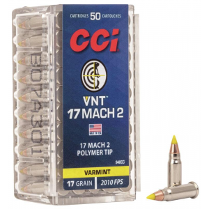 VARMINT Vnt Ballistic Tip 17 Mach 2 Rimfire Ammo - 50 Round Box