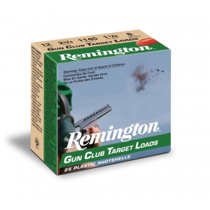 GUN Club Target Loads #8 1145 Fps 12 Gauge Shotgun Ammo - 25 Round Box