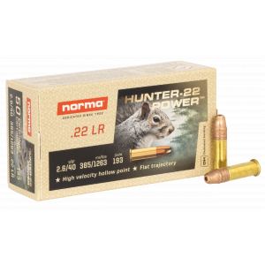 4000294250965 DEDICATED Precision Hunter Power Jacketed Hollow Point 40 Gr 22 Long Rifle Rimfire Ammo - 50 Round Box 4000294250965 varnt-2VcxRWZZ1w1IOGFKjjZUTBOeHGU