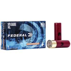 POWER-SHOK Rifled Hollow Point Slug 1520 Fps 12 Gauge Shotgun Ammo - 5 Round Box