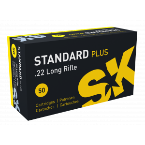 STANDARD Plus 40 Gr 22 Long Rifle Rimfire Ammo - 50 Round Box