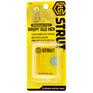 Raspy Old Hen Double Reed Diaphragm Turkey Call