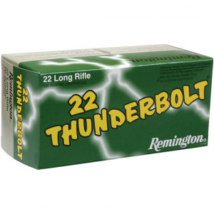 22 Thunderbolt Round Nose 40 Gr 22 Long Rifle Rimfire Ammo - 50 Round Box