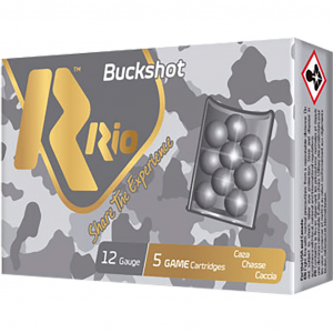 ROYAL Buckshot #4 2-3/4" 12 Gauge Shotgun Ammo - 5 Round Box