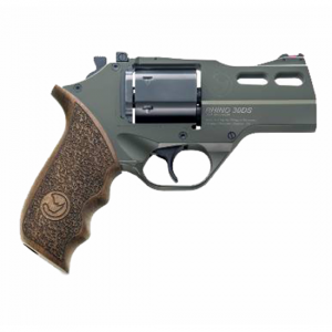 Rhino 30DS 3" 6 Round 357 Magnum Revolver - OD Green