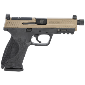 M&P M2.0 OR Spec Series 4.6" 17 Round 9mm Pistol Kit - Black/FDE