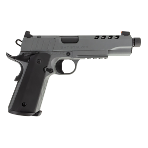 1911 Night Stalker SF 5" 8 Round 10mm Pistol - Platinum Gray