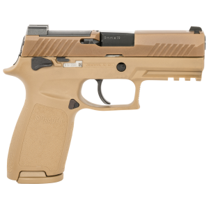 P320 M18 3.9" 10 Round 9mm Pistol - Coyote - CA Compliant