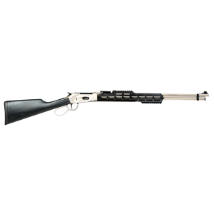 LVR410 Skeleton 24" 9 Round 410 Gauge Lever Action Shotgun - Stainless/black