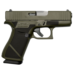 G43X 3.41" 10 Round 9mm Pistol - OD Green