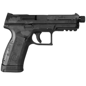 MC9 Disruptor 4.6" 17 Round Threaded 9mm Pistol - Black Camo