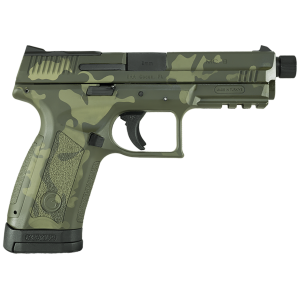 MC9 Disruptor 4.6" 17 Round Threaded 9mm Pistol - Od Green Camo