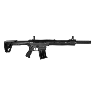 GF-25 20" 5 Round 12 Gauge Semi Auto Shotgun - Black