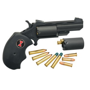 Black Widow 2" 5 Round 22 Long Rifle / 22 Magnum Revolver - Black