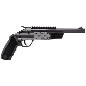 Rossi Brawler 9" 1 Round 45 Colt Pistol - Black US Flag - $221.95 at The Real Grit