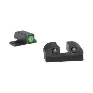 Sig Sauer Xray3 Round-Notch Tritium Handgun Sight Set for Sig Sauer P Series - #6 Front/#8 Rear - Green/Green - $69.99 at The Real Grit