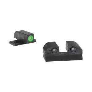 Sig Sauer Xray3 Square-Notch Tritium Handgun Sight Set for Sig Sauer P Series - #8 Front/#8 Rear - Green/Green - $86.34 at The Real Grit