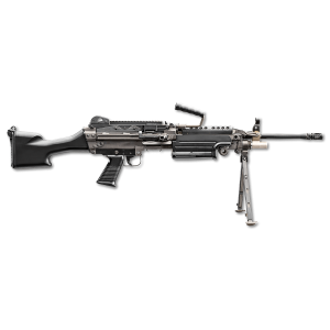 M249S 18.50" 30/200 Round 5.56x45mm NATO Semi Auto Rifle - Black