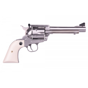 Blackhawk Flat Top 5.50" 6 Round 45 ACP / 45 Colt Revolver - Stainless/Ivory