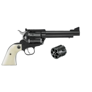 Blackhawk Flat Top 5.50" 6 Round 45 ACP / 45 Colt Revolver - Blued/Ivory