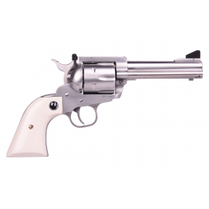 Blackhawk Flat Top 4.63" 6 Round 45 ACP / 45 Colt Revolver - Stainless/Ivory