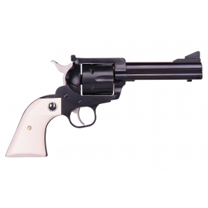 Blackhawk Flat Top 4.63" 6 Round 45 ACP / 45 Colt Revolver - Blued/Ivory