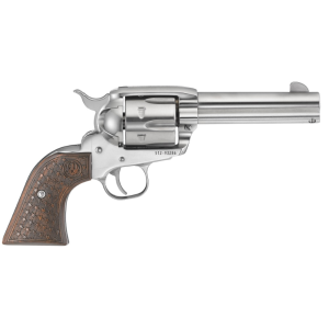 Vaquero Fast Draw 4.63" 6 Round 357 Magnum / 38 Special Revolver - Stainless