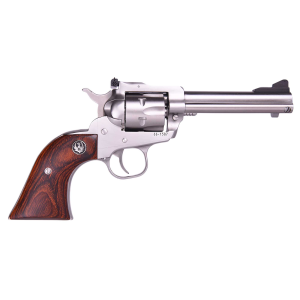 SINGLE Six Convertible 4.63" 6 Round 22 Long Rifle / 22 Magnum Revolver - Stainless