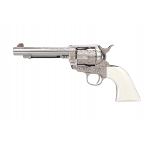 Outlaw Legacy 5.5" 6 Round 357 Magnum / 38 Special Revolver - Nickel/Ivory