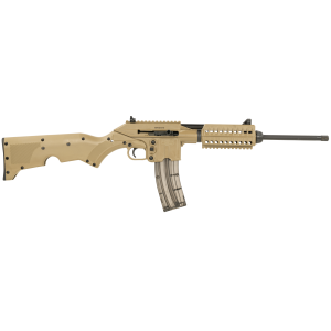 SU-22 16.1" 26 Round 22 Long Rifle Semi Auto Rifle - Tan