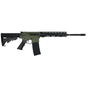 Omni Hybrid Maxx 16" 30 Round 5.56x45mm NATO AR15 Semi Auto Rifle - Green
