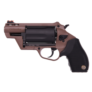 Public Defender Polymer 2" 5 Round 45 Colt/410 Gauge Revolver - Brown