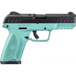 SECURITY-9 4" 15 Round 9mm Pistol - Turquoise/black